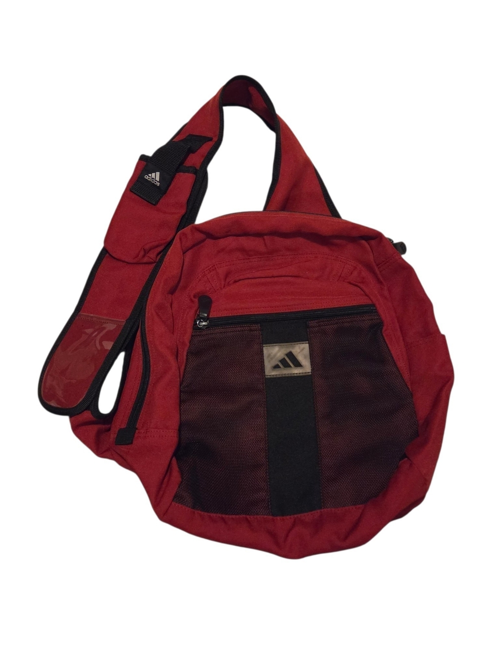 Vintage Y2k Adidas Red Crossbody Sling Bag for Men